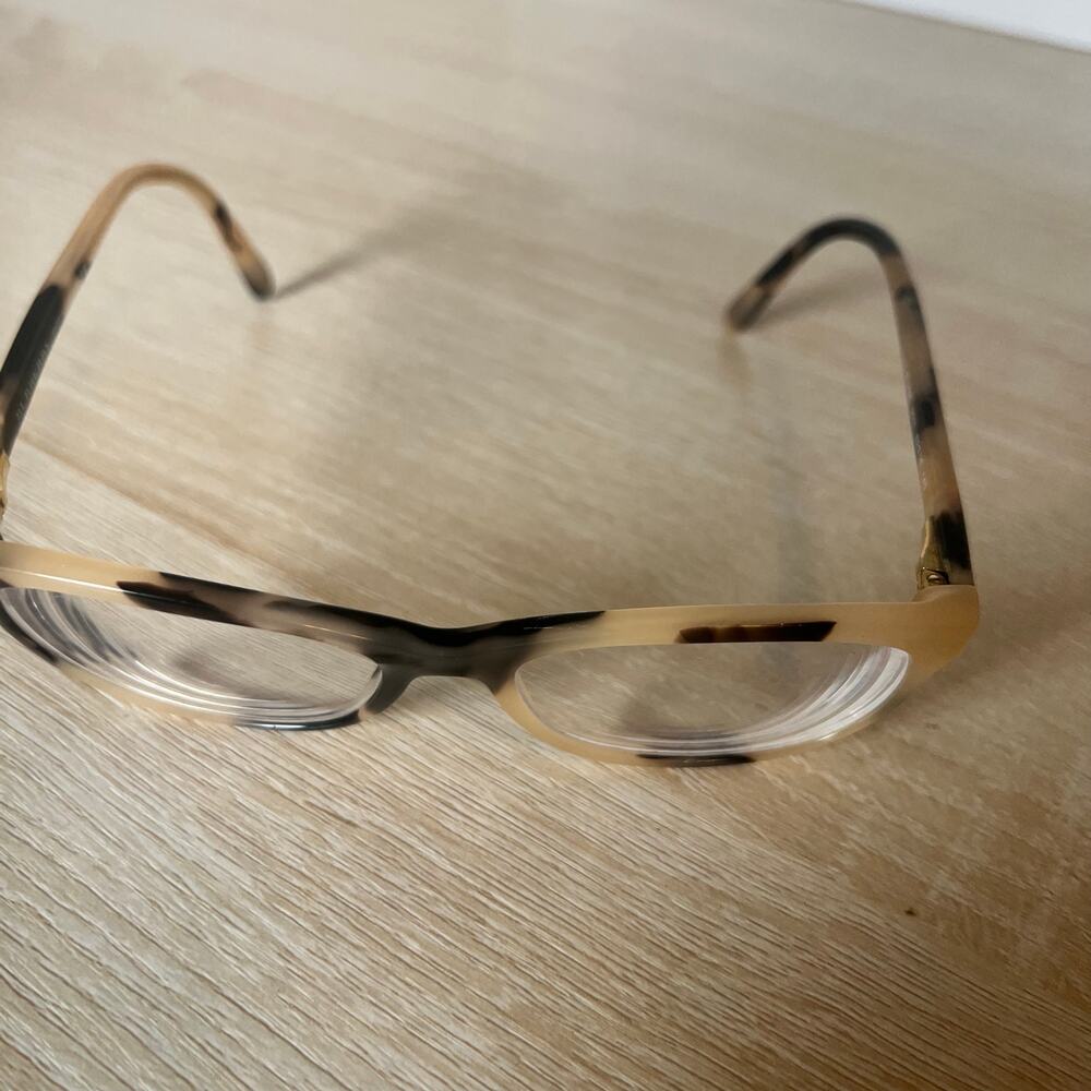 Burberry B2180 3501 Eyeglasses Beige Tan Tortoise Frames 52-16-140 Italy - Picture 10 of 12
